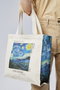 Zoozie Bags Bolso de Lona Crema con Diseño Estampado